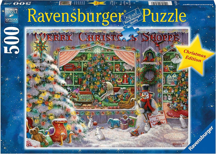 Ravensburger The Christmas Shop 500pc Puzzle - 4005556165346