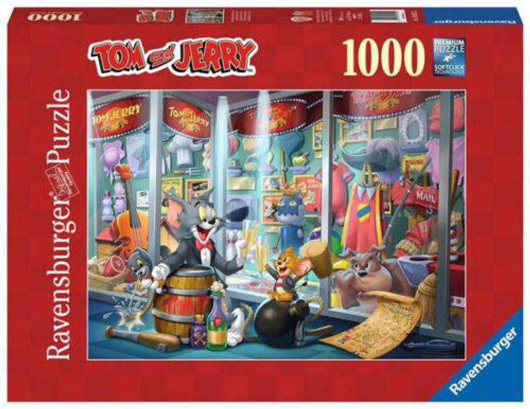 Ravensburger Tom & Jerry Hall Of Fame 1000pc Puzzle - 4005556169252