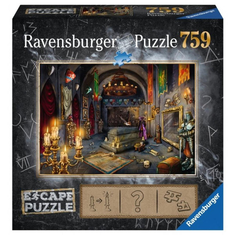 Ravensburger Vampire's Castle 750pc Escape Puzzle - 4005556199617