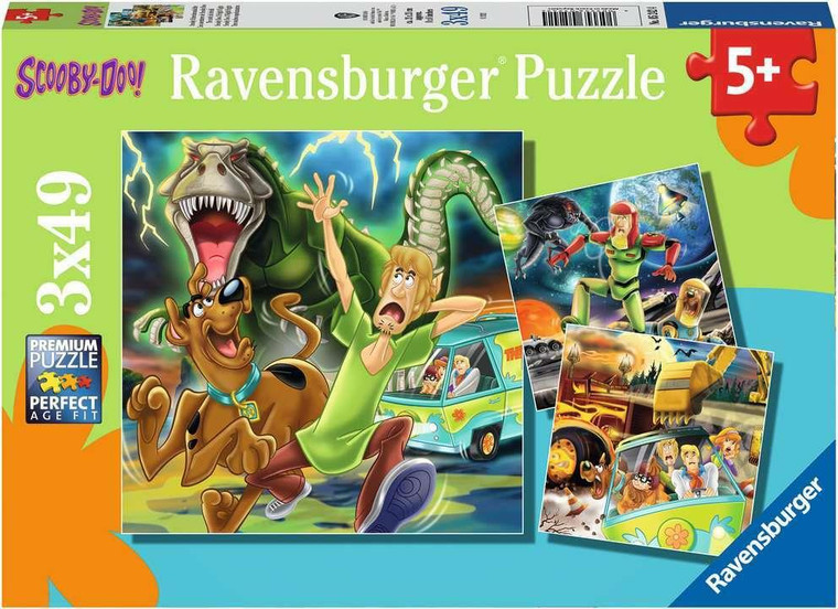 Ravensburger Scooby Doo 3: Night Fright 49pc Puzzle - 400556052424