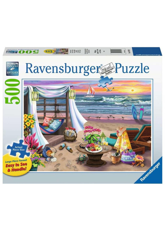 Ravensburger Cabana Retreat 500pc Puzzle - 4005556167920