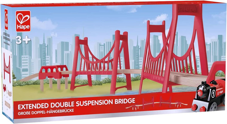 Hape International Double Suspension Bridge - 6943478014985