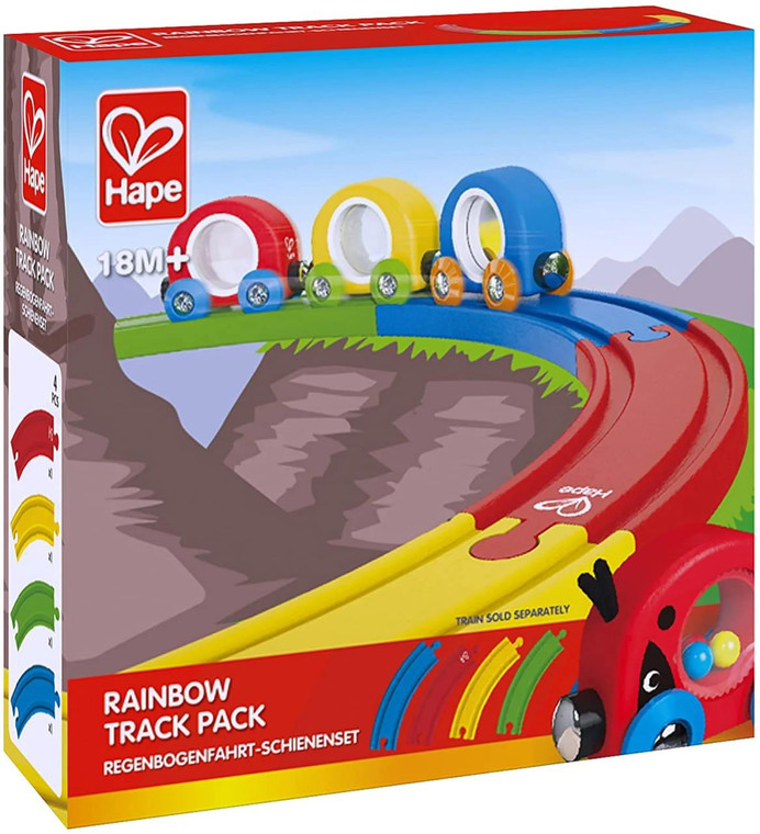 Hape International Rainbow Track Pack - 6943478015050