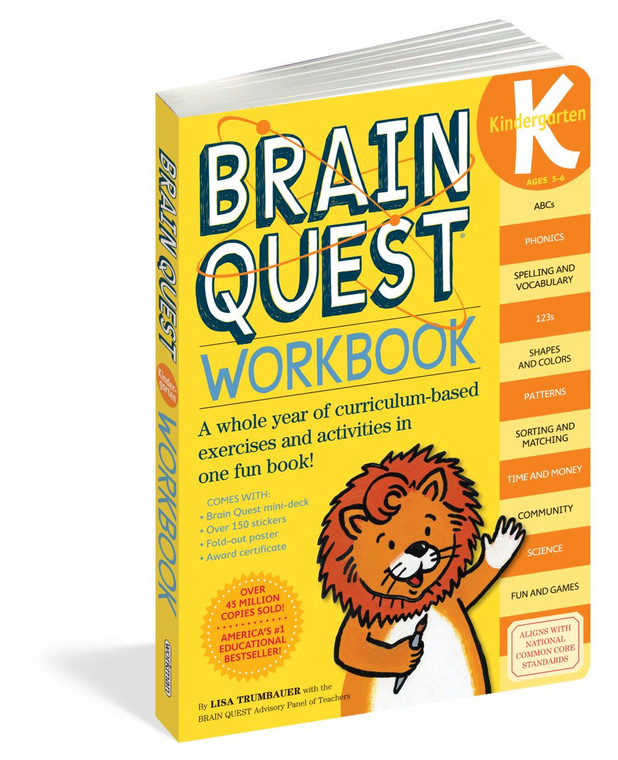 Workman Publishing Kindergarden Brain Quest Workbook - 9780761149125