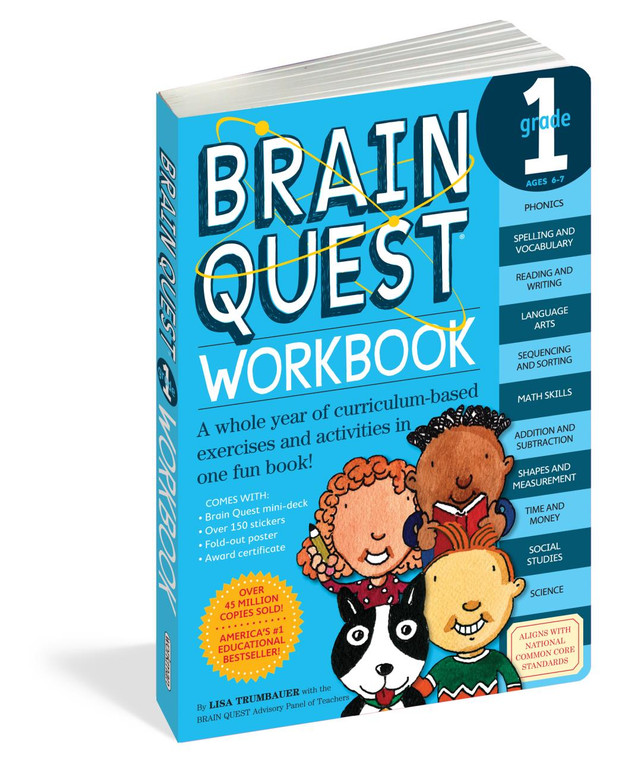 Workman Publishing 1st Grade Brain Quest Workbook - 9780761149149