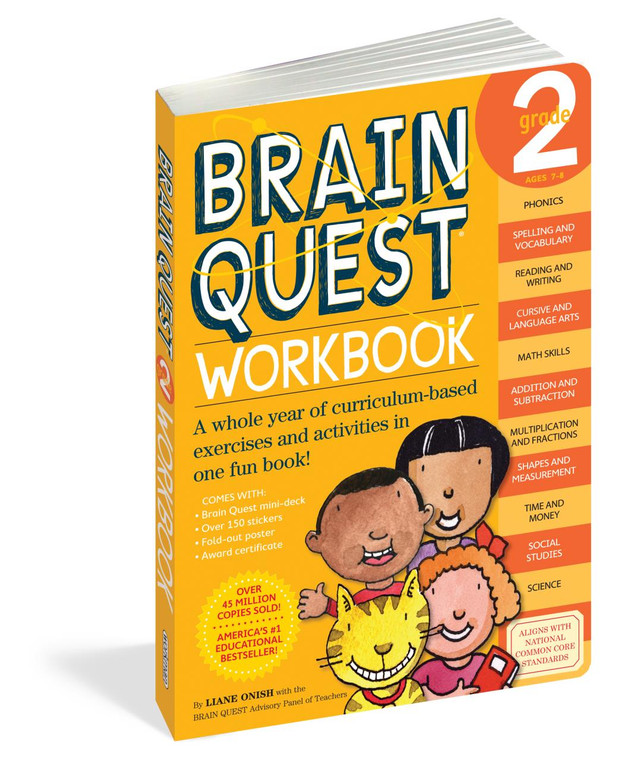 Workman Publishing 2nd Grade Brain Quest Workbook - 9780761149156