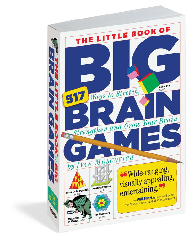 Workman Publishing Little Book Of Big Brain Games - 9780761161738