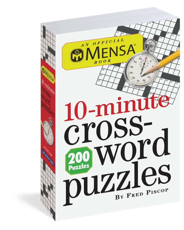 Workman Publishing Mensa 10-Min Crossword Puzzles - 9780761163220