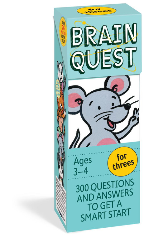 Workman Publishing Brain Quest For Threes - 9780761166634