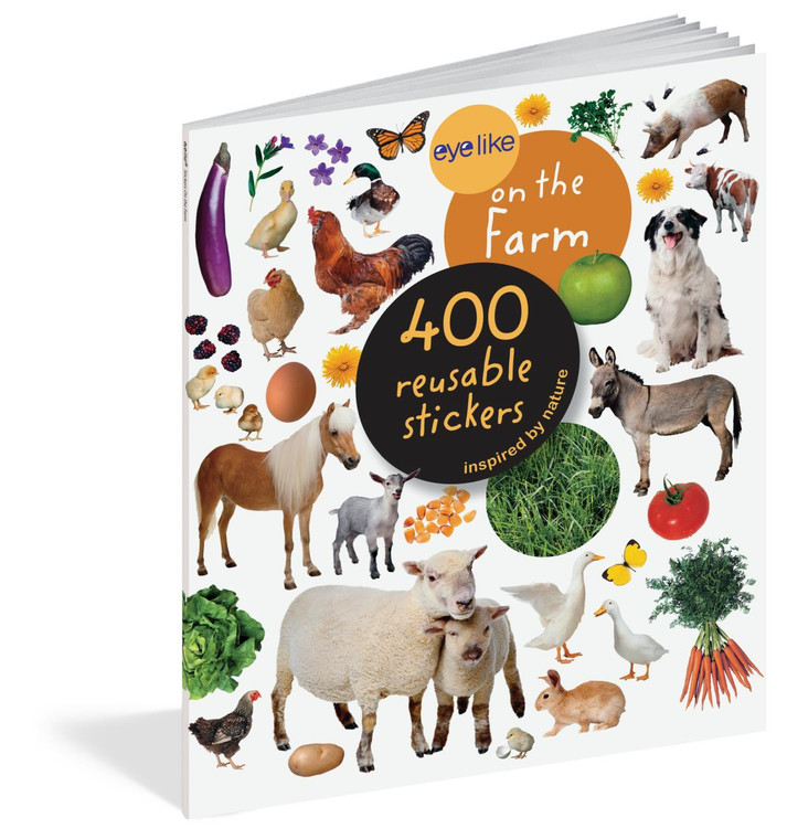 Workman Publishing On The Farm 400 Reusable Stickers - 9780761169369