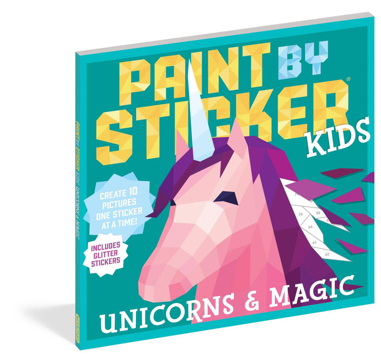 Workman Publishing Paint By Sticker Kids Unicorns & Magic - 9780761193647