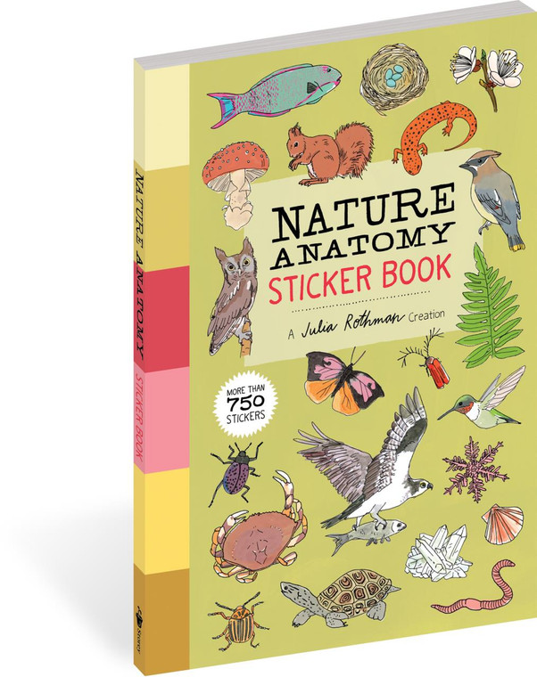 Workman Publishing Nature Anatomy Sticker Book - 9781635865363