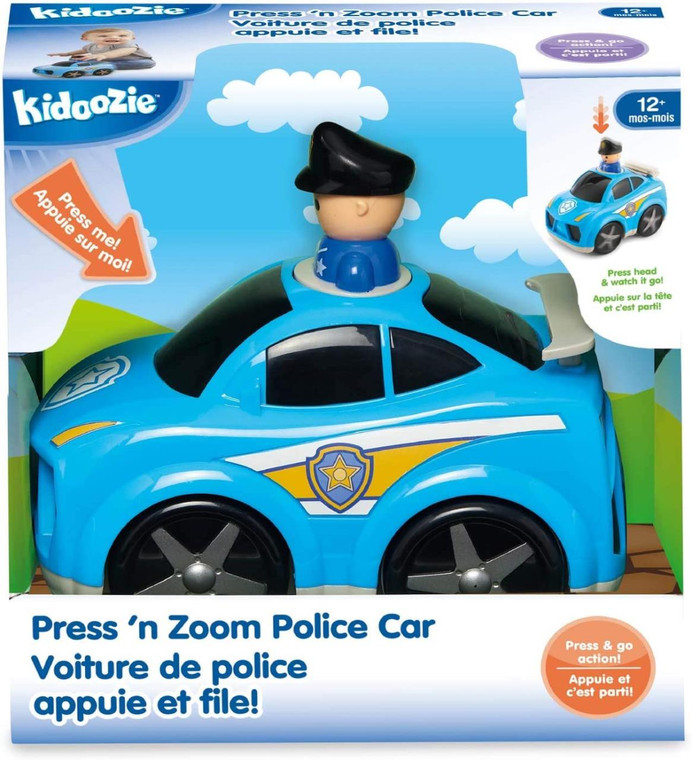 Epoch Everlasting Press 'n Zoom Police Car - 020373025509