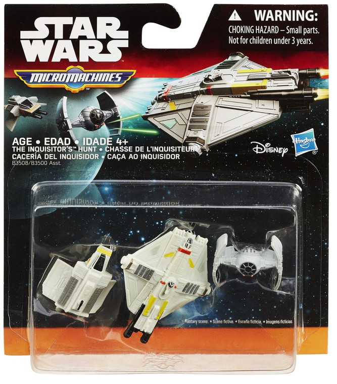 Hasbro, Inc. Star Wars Micro Machines 3 Pack - 630509337712