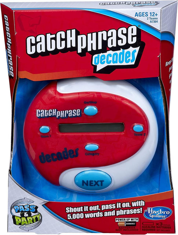 Hasbro, Inc. Catch Phrase Decades - 653569945178