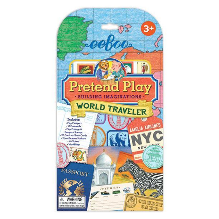Eeboo World Traveler Pretend Play - 689196506055