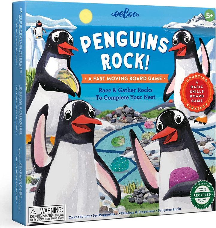 Eeboo Penguins Rock! - 689196513237