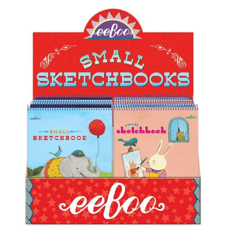 Eeboo Little Assorted Sketchbooks - 689196514012