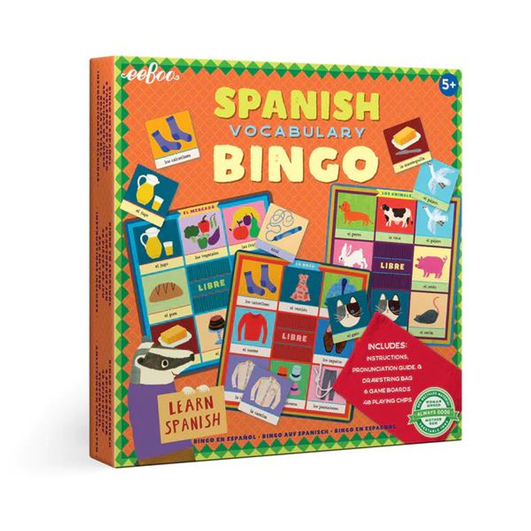 Eeboo Spanish Bingo - 689196507922