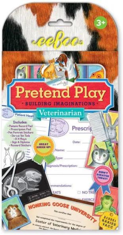 Eeboo Veterinarian Pretend Play - 689196507984