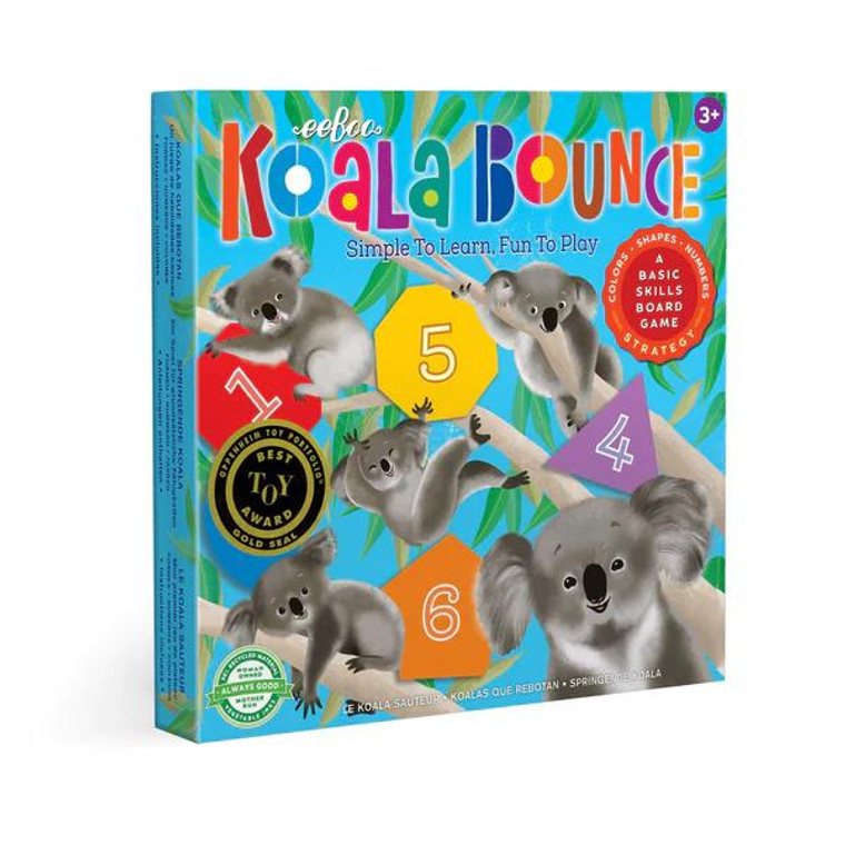 Eeboo Koala Bounce Board Game - 689196510397