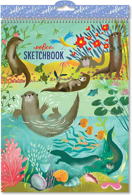Eeboo Otter Sketchbook - 689196510137