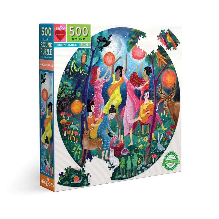 Eeboo Moon Dance 500 Pc Puzzle - 689196510434