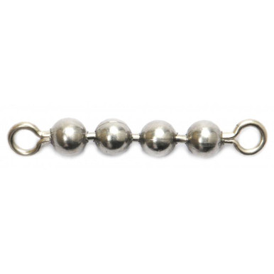 Brads BCS-405 4-Bead Stainless Steel Swivel - John's Sporting Goods