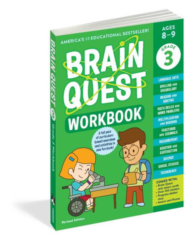 Workman Publishing Brain Quest Workbook: 3rd Grade - Yeager's