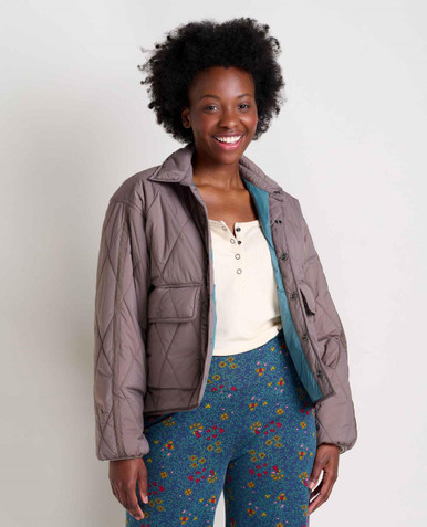 Toad & Co. Roame Reversible Jacket - Silverpine & Mushroom