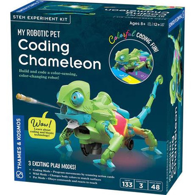 【新品未開封】Chameleon Reader スターターセット Thames & Kosmos My Robotic Pet: Coding Chameleon - Yeager's