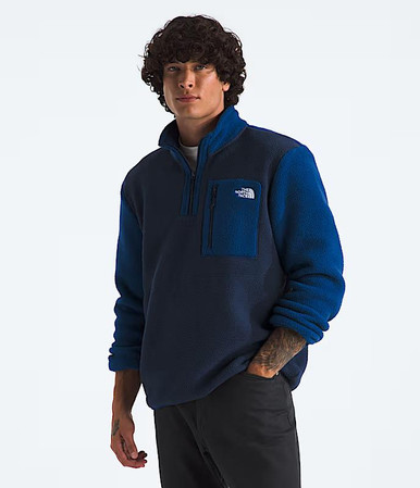 The North Face Men's Yumiori ¼-Zip - Summit Navy/Estate Blue