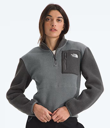 The North Face Women's Yumiori ¼-Zip - Smoked Pearl/Anthracite