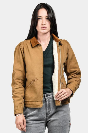 Dovetail Old School Trucker Jacket - Vintage Brown - Yeager's