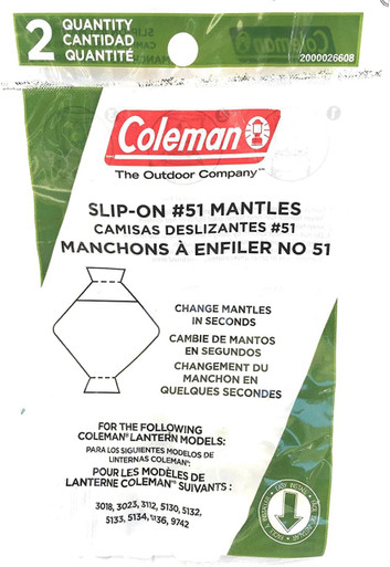 Coleman Co. Inc. Coleman Slip On 2PK - # 51 Mat