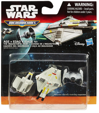 STARWARS Micro Machines フィギュア 3個セット Hasbro, Inc. Star Wars Micro Machines 3 Pack - Yeager's
