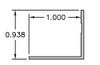 Millwork Angle - Fits 1"