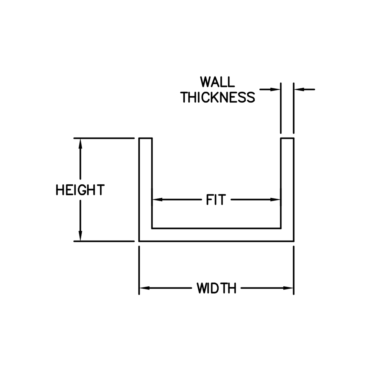 Buy Channel 1 2 5 16 X 1 16 Fits 3 8 Online Orange Aluminum buy-channel-1-2-5-16-x-1-16-fits-3-8-online-orange-aluminum