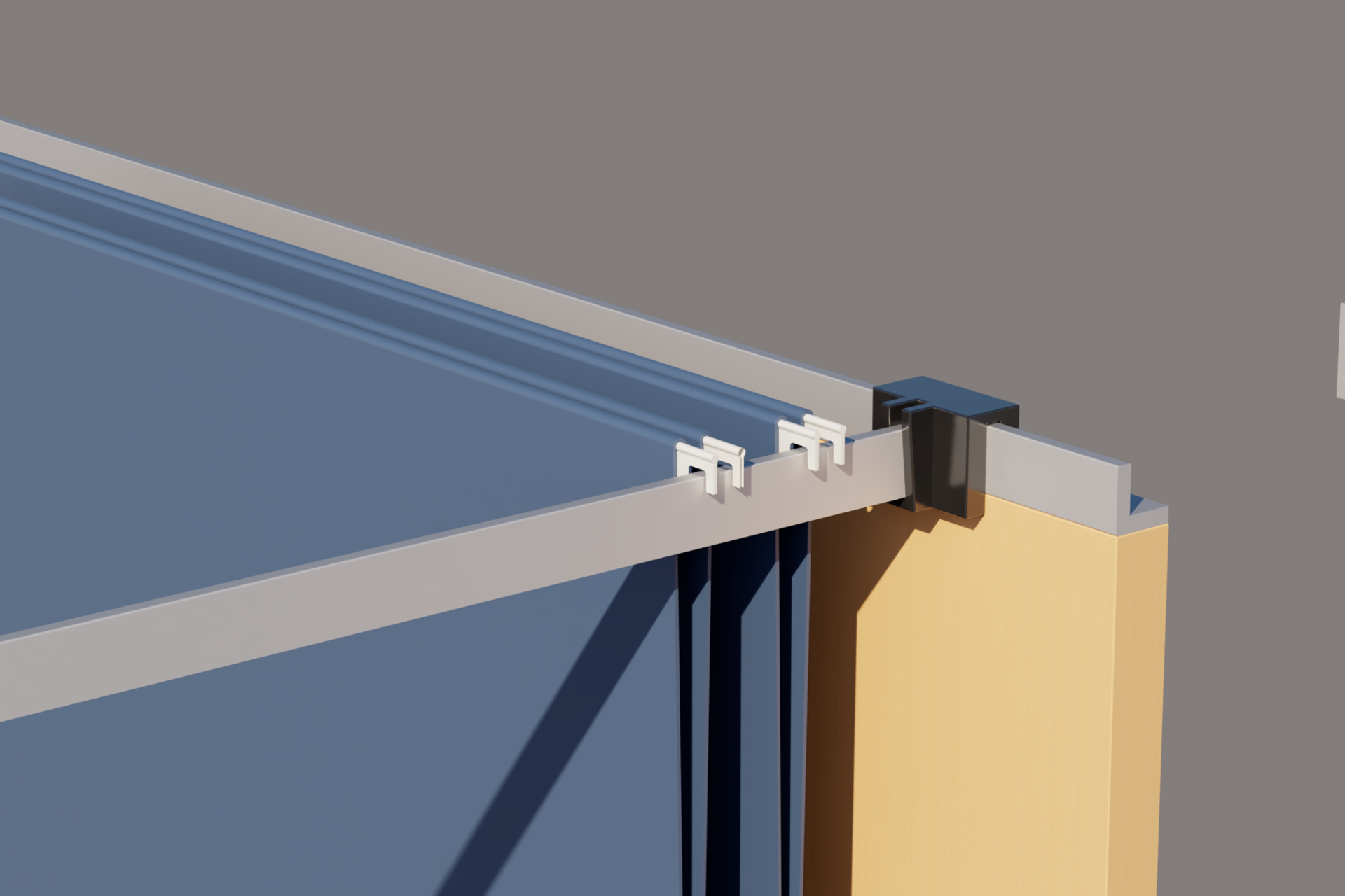 Aluminum File Hanging Rails