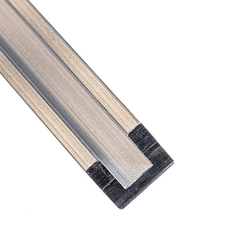 Channel: Fits 1/4" - 1/2" x 1/2" x 1/8" - C63500500125-48M