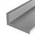 Aluminum Unequal Angle 1" x 1/2" x 1/8" — 6063-T5