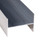 Aluminum H Channel 2-1/8" x 1-1/2" x 1/16" – Fits 2" – 6063-T5
