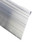 Aluminum Radiused Flat Bar 2-1/2" x 1/8" – 1/31" Radius – 6063-T5