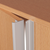 Aluminum Flush Mount Tab Pull – Fits 3/4” Panel – 6063-T5