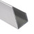 Aluminum J Channel – 9/16" Reveal – Fits 1/2" – 1-1/4" x 1/16" – 6063-T5