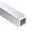Aluminum Square Tube 1/2" x 1/2" – 1/16" Wall – 6063-T5