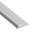 Aluminum J Channel – 1/4" Reveal – Fits 3/32" – 11/16" x 1/32" – 6063-T5