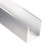 Aluminum U Channel 3/4" x 3/4" x 1/16" – Fits 5/8" – 6063-T5