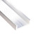 Aluminum U Channel 1-1/2" x 1/2" x 1/8" – Fits 1-1/4" – 6063-T5