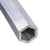 Aluminum Hex Tube 1" x 1/8" – 6061-T6